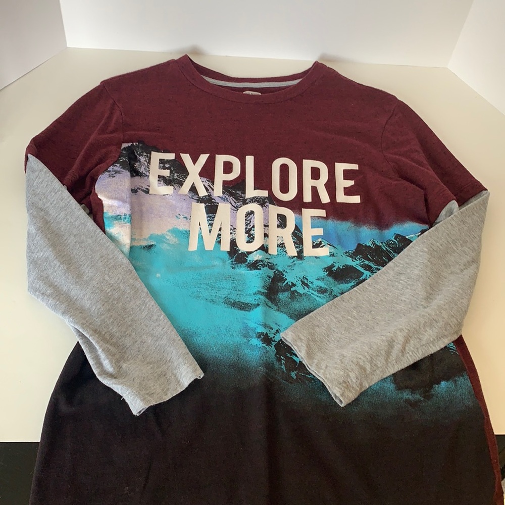 Old Navy, Long Sleeve T-Shirt, Size L (10-12) kids